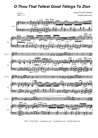 O Thou That Tellest Good Tidings To Zion (for Solo Trumpet and Brass Quartet)