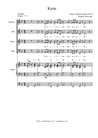 Mass of Saint Cecilia (Full Score with Brass Parts)