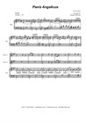 Panis Angelicus (for Two Treble Instruments and Piano)