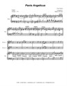 Panis Angelicus (for Two Treble Instruments and Piano) (with accompaniment track)