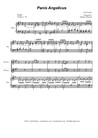 Panis Angelicus (for Two Bb-Trumpets and Piano)