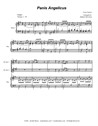 Panis Angelicus (for Two Bb-Trumpets and Piano) (with accompaniment track)