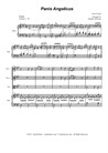 Panis Angelicus (for String Quartet and Piano) (High Key)