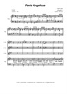 Panis Angelicus (for Saxophone Quartet - Piano Accompaniment)