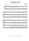 Pachelbel's Canon (Wedding Arrangement: Duet for Flute and Bb-Clarinet with Piano Accompaniment)