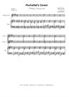 Pachelbel's Canon (Wedding Arrangement for Brass Quartet - Piano Accompaniment)