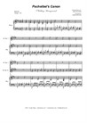 Pachelbel's Canon (Wedding Arrangement: Duet for Bb-Trumpet - Piano Accompaniment)