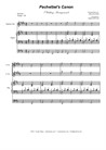 Pachelbel's Canon (Wedding Arrangement for Saxophone Trio - Organ Accompaniment)