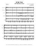 All My Trials (with Steal Away To Jesus) for Brass Quartet
