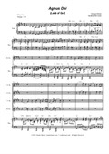 Agnus Dei (for Saxophone Quartet)