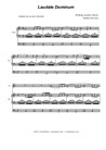 Laudate Dominum (for Woodwind Quartet - Organ Accompaniment)