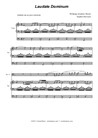 Laudate Dominum (Trombone Duet - Organ Accompaniment)