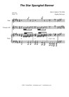 The Star Spangled Banner (Duet for Soprano and Tenor Saxophone)
