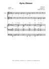 Mass Of The Immaculate Conception (Score) SAB version