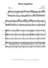 Panis Angelicus (for Brass Quartet and Piano - Alternate Version)