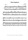 Panis Angelicus (Duet for Violin and Viola - Piano Accompaniment)