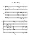 Mass of Divine Mercy (Full Score)