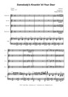 Somebody's Knockin' At Your Door (for Saxophone Quartet and Piano)