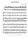 Joy To The World (Duet for Soprano and Tenor Saxophone)