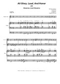 All Glory, Laud, And Honor (with 'Hosanna, Loud Hosanna') Duet for Soprano and Alto Saxophone