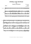 All Glory, Laud, And Honor (with 'Hosanna, Loud Hosanna') Duet for Bb-Trumpet and French Horn