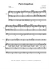 Panis Angelicus (for Flute or Violin solo - Organ accompaniment)
