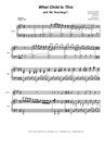 What Child Is This (with 'We Three Kings') for Bb-Clarinet solo and Piano