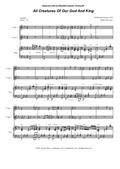 All Creatures Of Our God And King (Duet for C-Instruments)