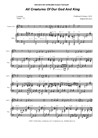 All Creatures Of Our God And King (for Bb-Clarinet solo and Piano)