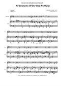 All Creatures Of Our God And King (for Tenor Saxophone and Piano)