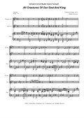 All Creatures Of Our God And King (Duet for Bb-Trumpet and French Horn)