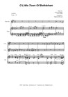O Little Town Of Bethlehem (Duet for Soprano and Tenor Saxophone)
