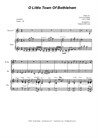 O Little Town Of Bethlehem (Duet for Bb-Trumpet and French Horn)