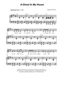 A Ghost In My House (Vocal solo)